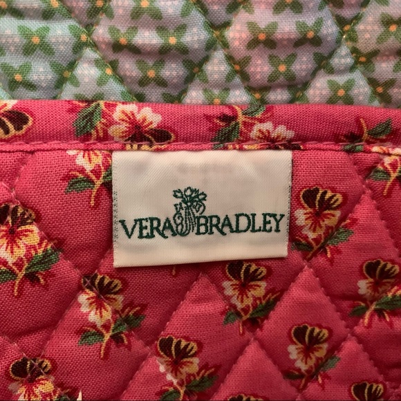 Betsy Tote Bag, Pink Paisley, Vera Bradley, Small - Picture 6 of 8